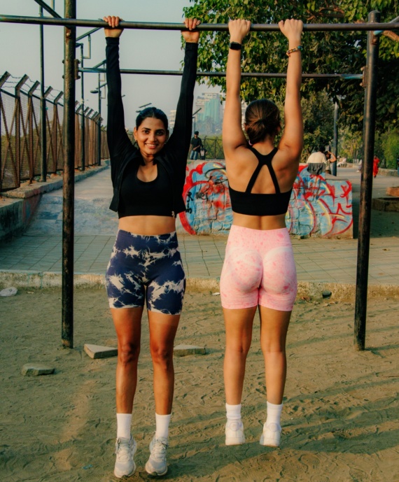 Rachel Tie Dye Shorts - Image 2